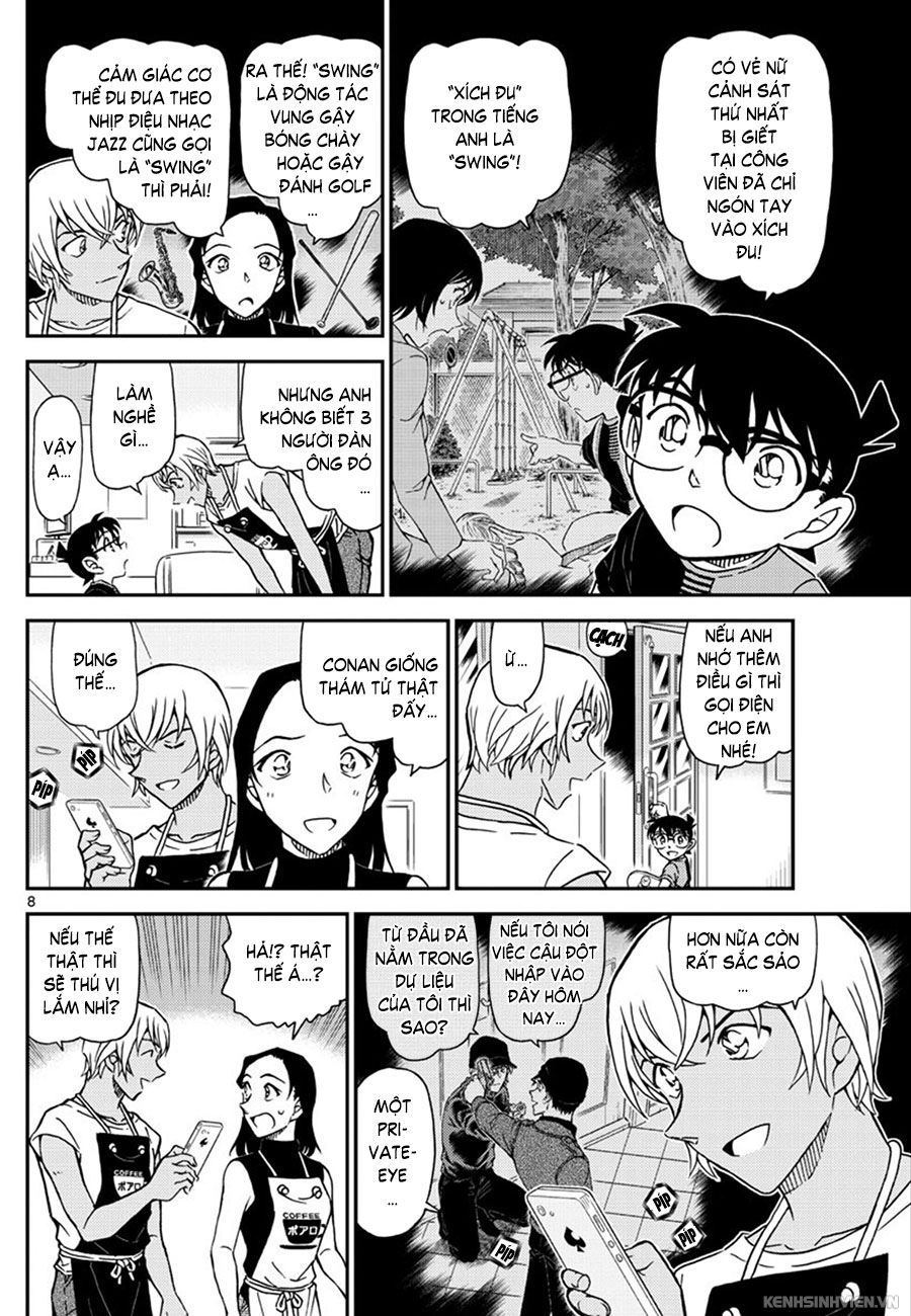 Thám Tử Conan Chap 1015 - Next Chap 1016