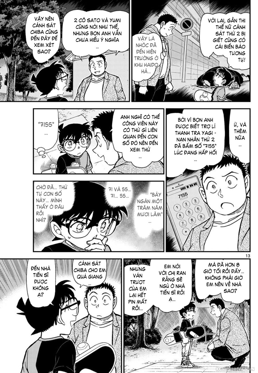 Thám Tử Conan Chap 1016 - Next Chap 1017