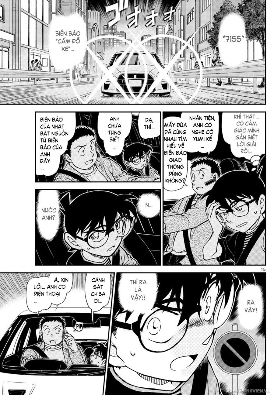 Thám Tử Conan Chap 1016 - Next Chap 1017