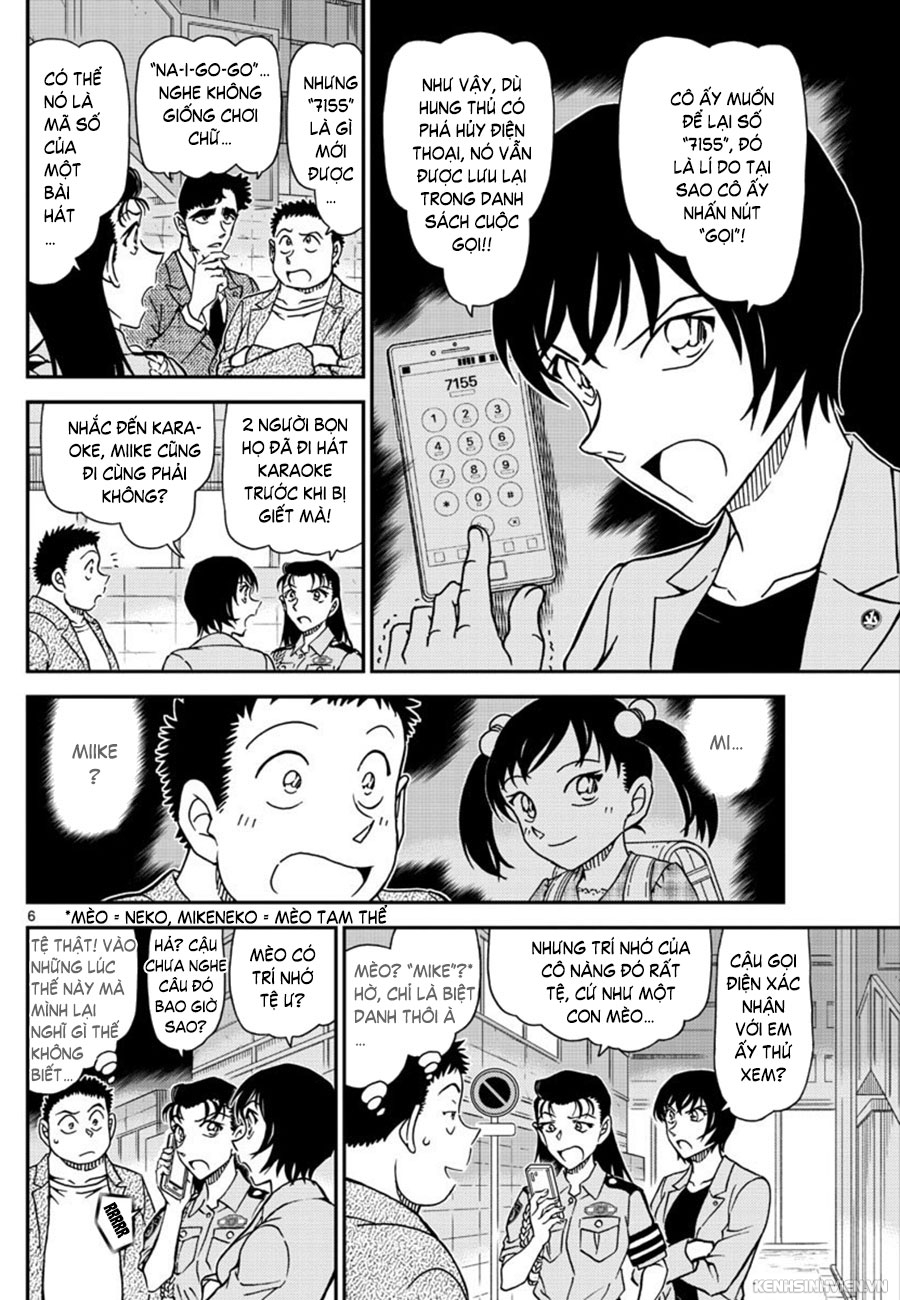 Thám Tử Conan Chap 1016 - Next Chap 1017