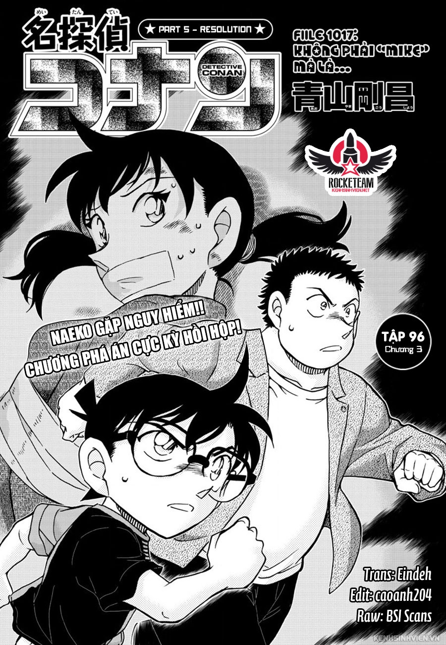 Thám Tử Conan Chap 1017 - Next Chap 1018