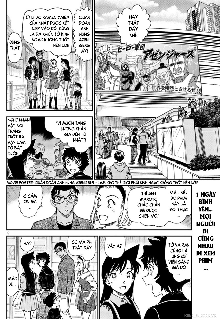 Thám Tử Conan Chap 1022 - Next Chap 1023