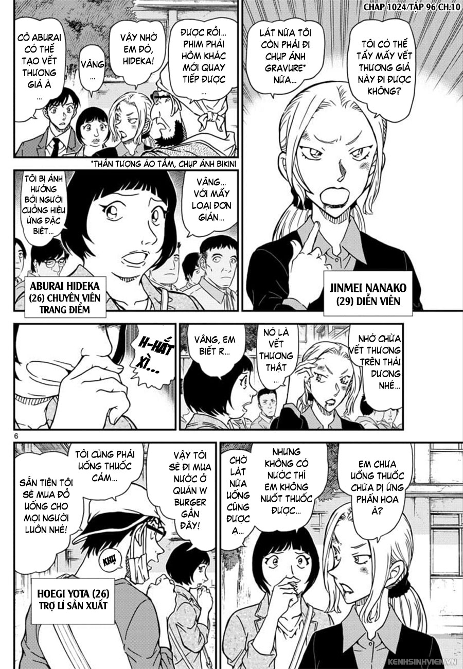 Thám Tử Conan Chap 1024 - Next Chap 1025
