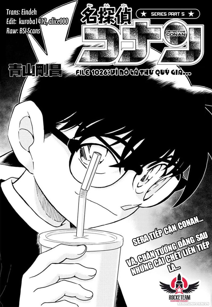 Thám Tử Conan Chap 1026 - Next Chap 1027