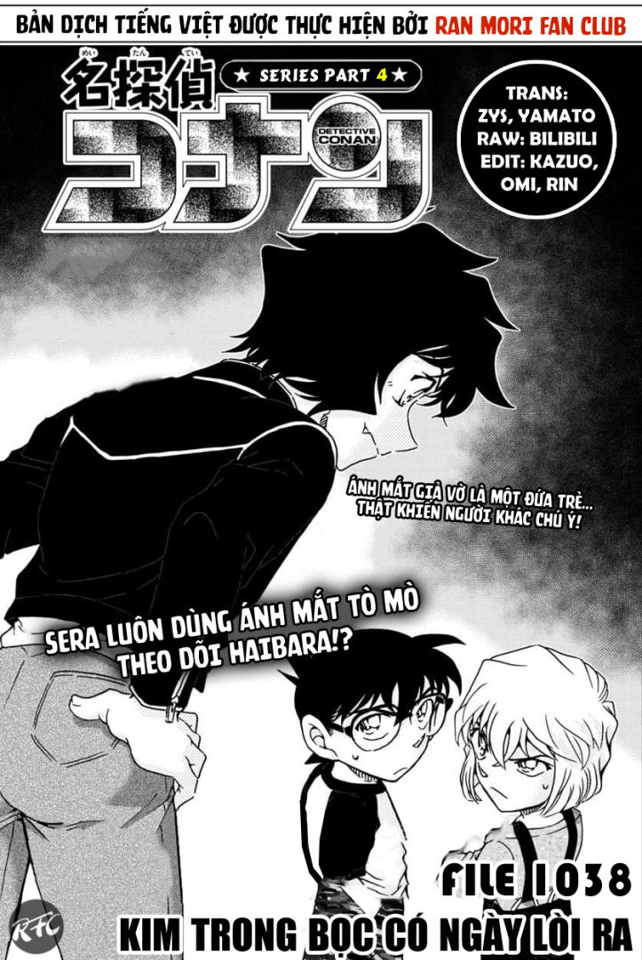 Thám Tử Conan Chap 1038 - Next Chap 1039