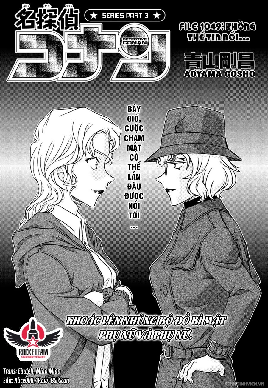 Thám Tử Conan Chap 1049 - Next Chap 1050