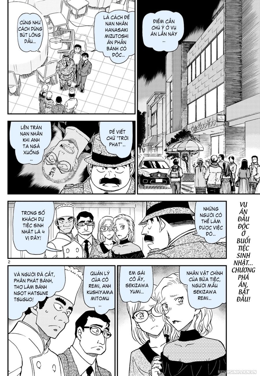 Thám Tử Conan Chap 1050 - Next Chap 1051