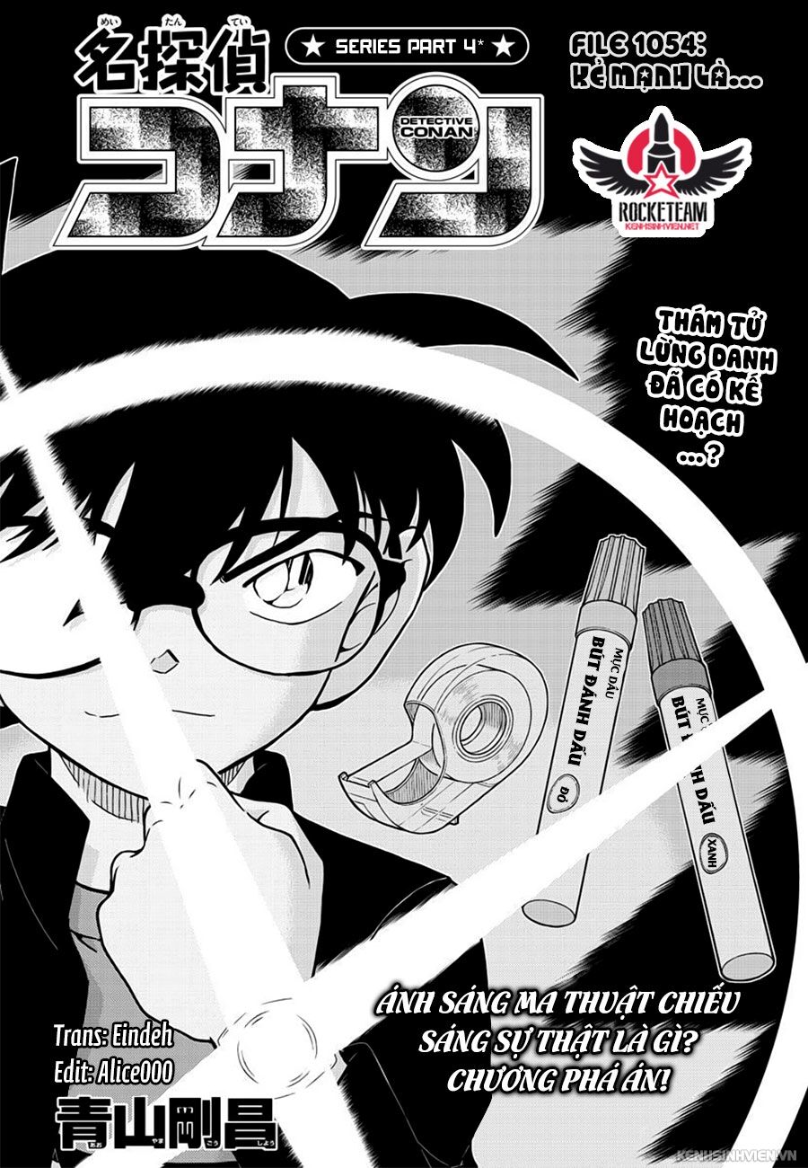 Thám Tử Conan Chap 1054 - Next Chap 1055