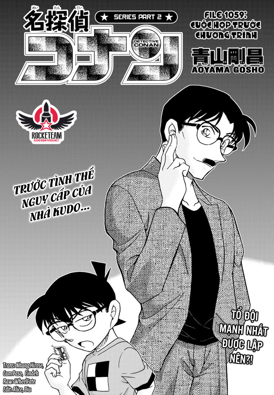 Thám Tử Conan Chap 1059 - Next Chap 1060