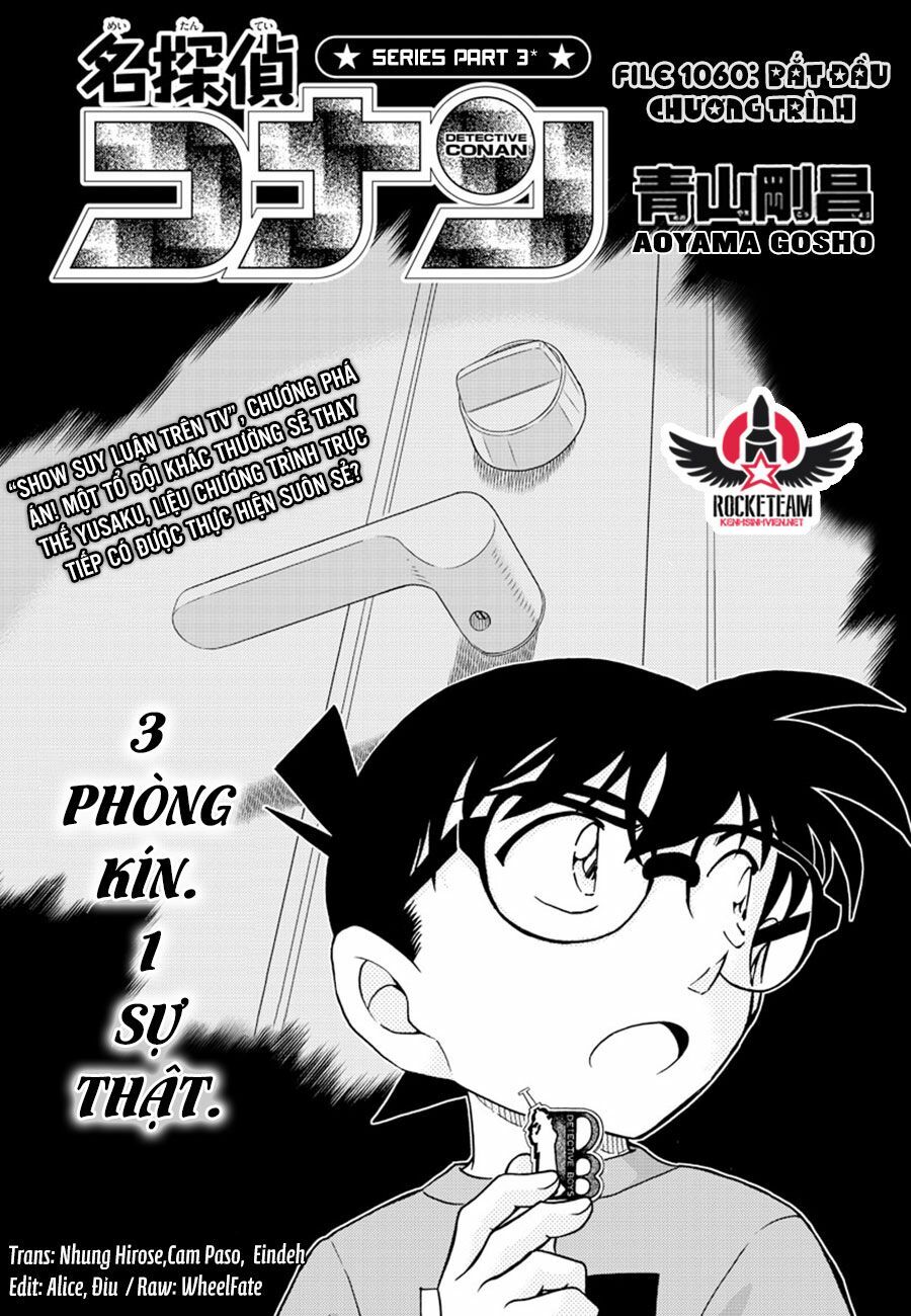 Thám Tử Conan Chap 1060 - Next Chap 1061