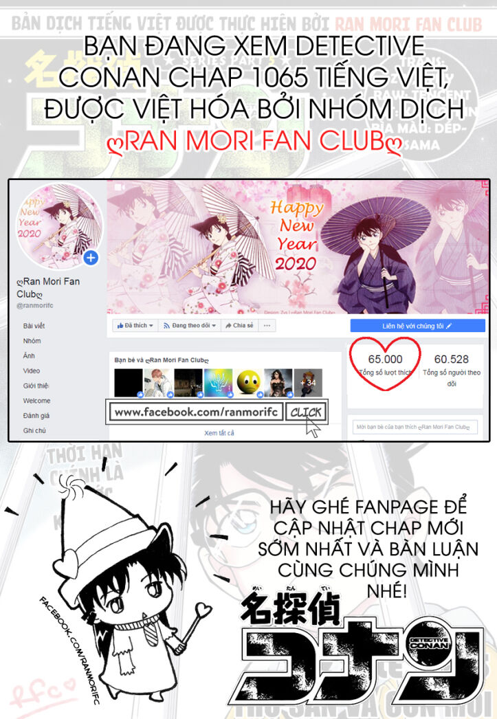 Thám Tử Conan Chap 1065 - Next Chap 1066