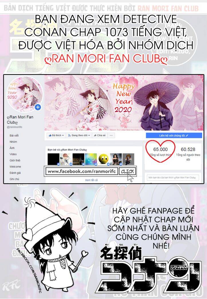 Thám Tử Conan Chap 1073 - Next Chap 1074