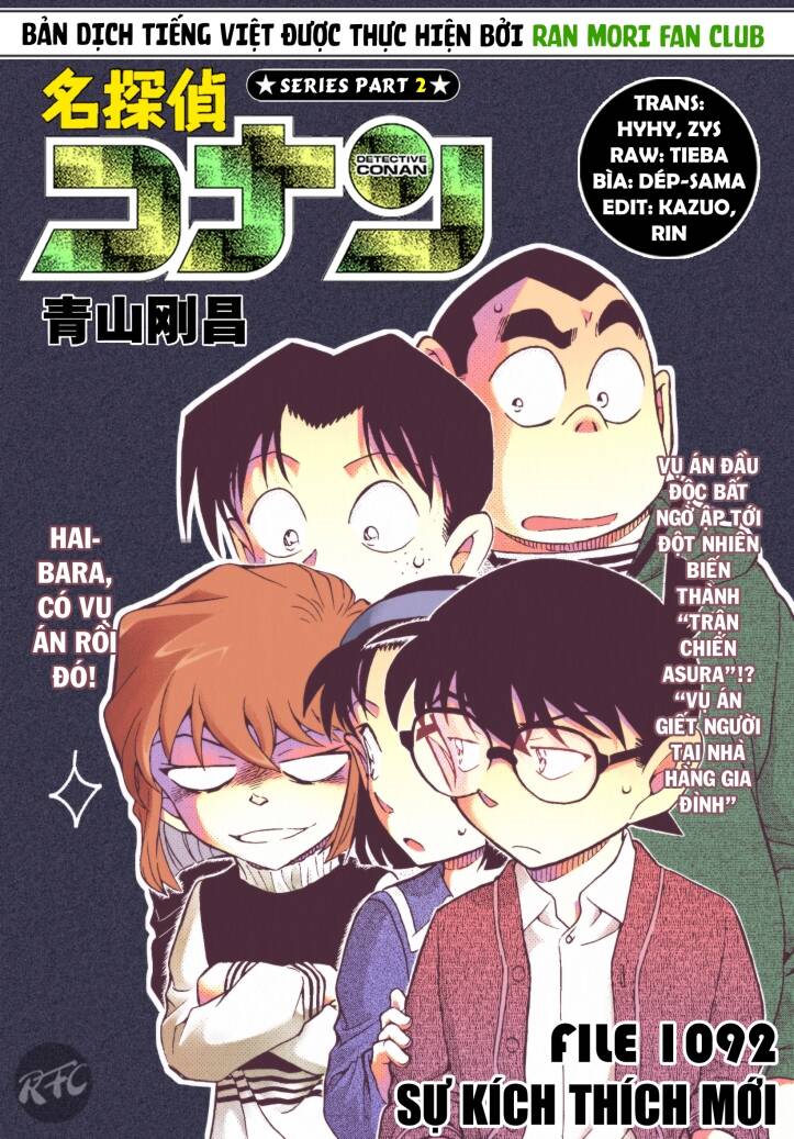 Thám Tử Conan Chap 1092 - Next Chap 1093