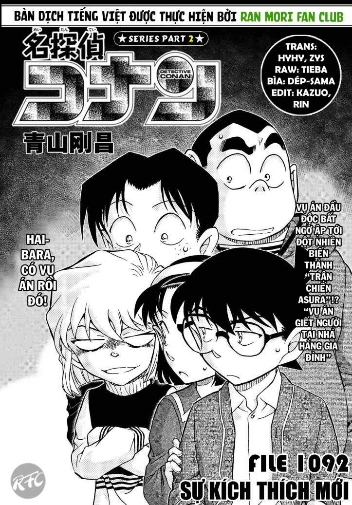 Thám Tử Conan Chap 1092 - Next Chap 1093