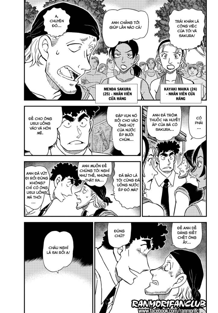 Thám Tử Conan Chap 1099 - Next Chap 1100