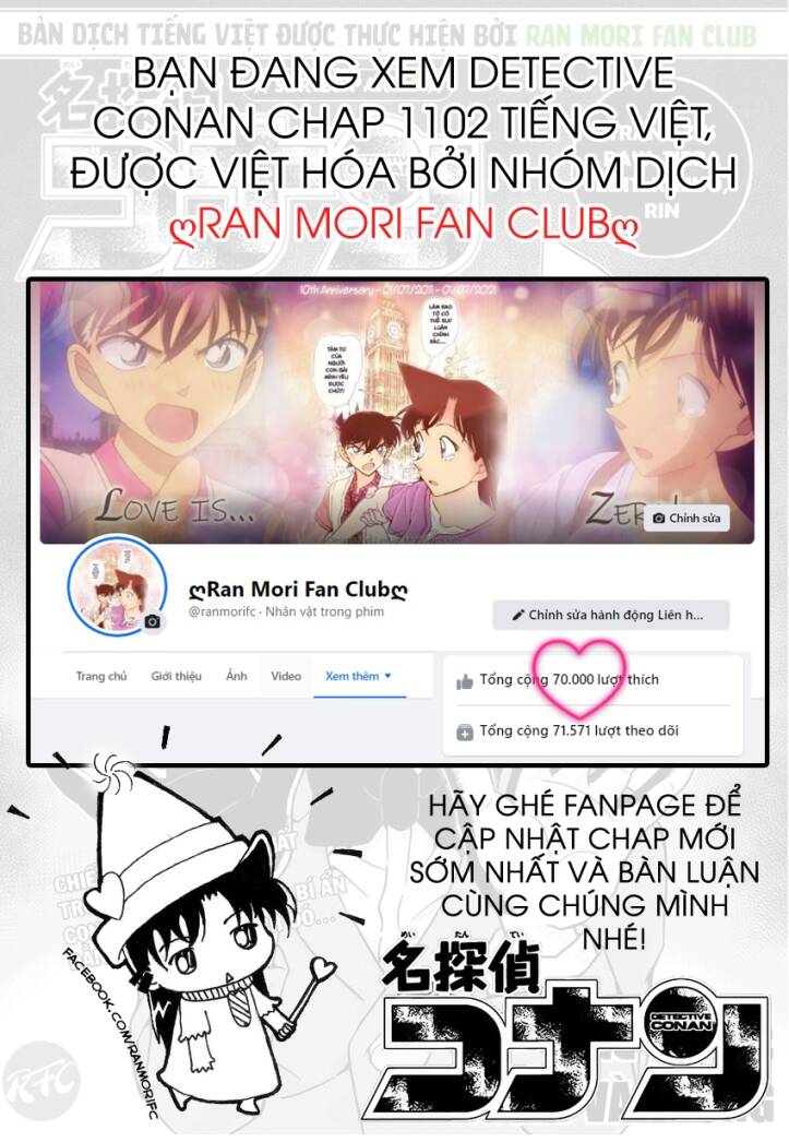 Thám Tử Conan Chap 1102 - Next Chap 1103