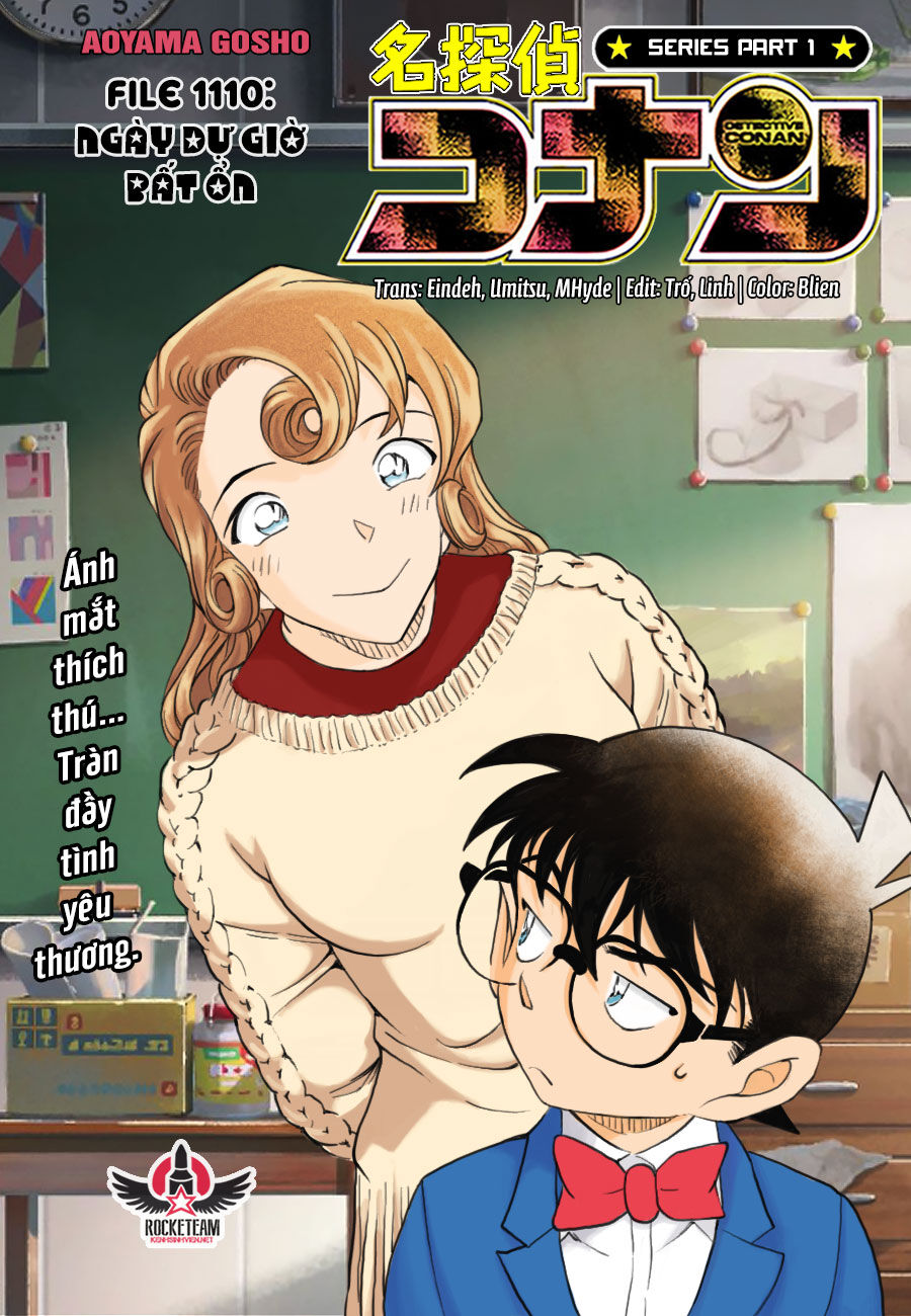 Thám Tử Conan Chap 1110 - Next Chap 1111