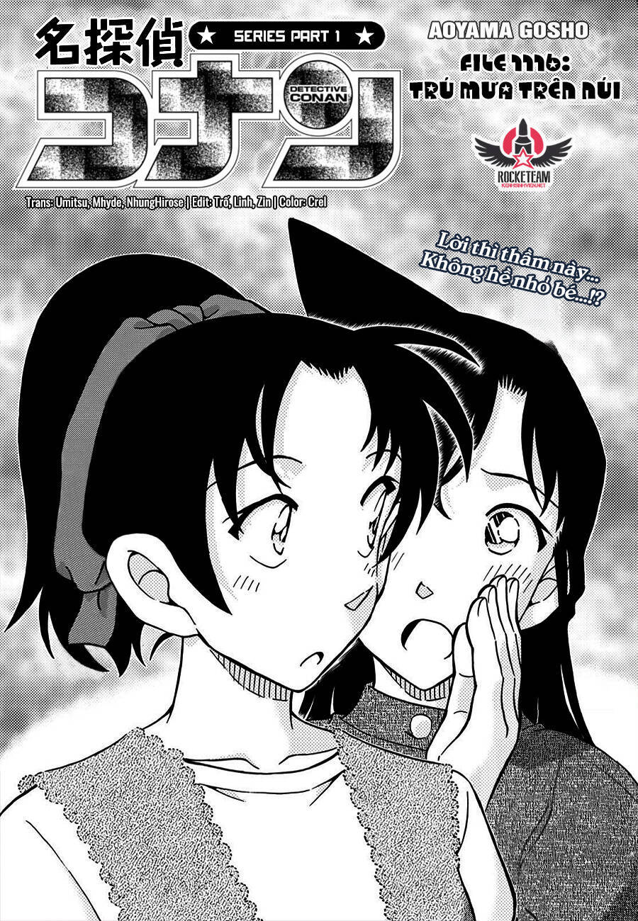 Thám Tử Conan Chap 1116 - Next Chap 1117