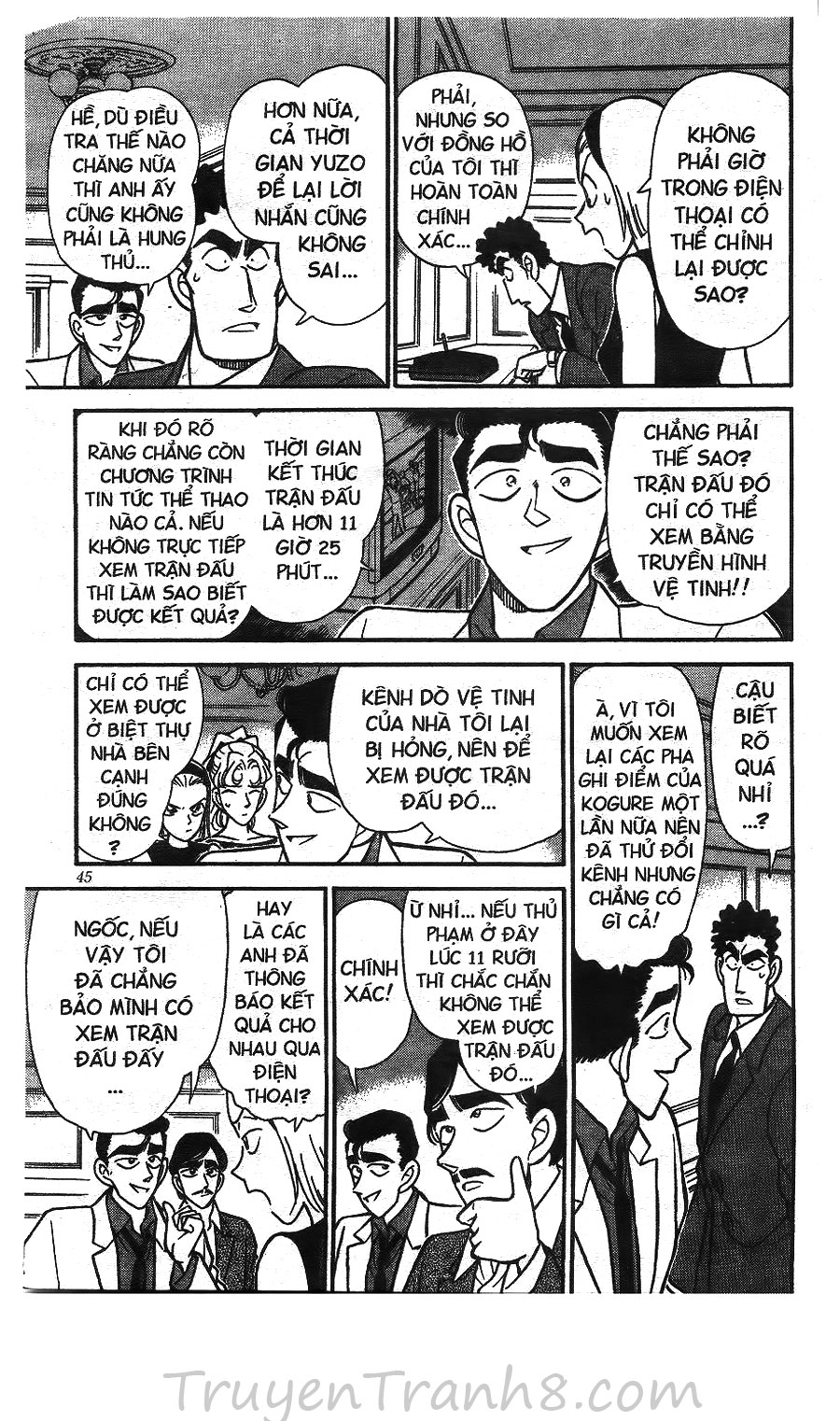Thám Tử Conan Chap 123 - Next Chap 124