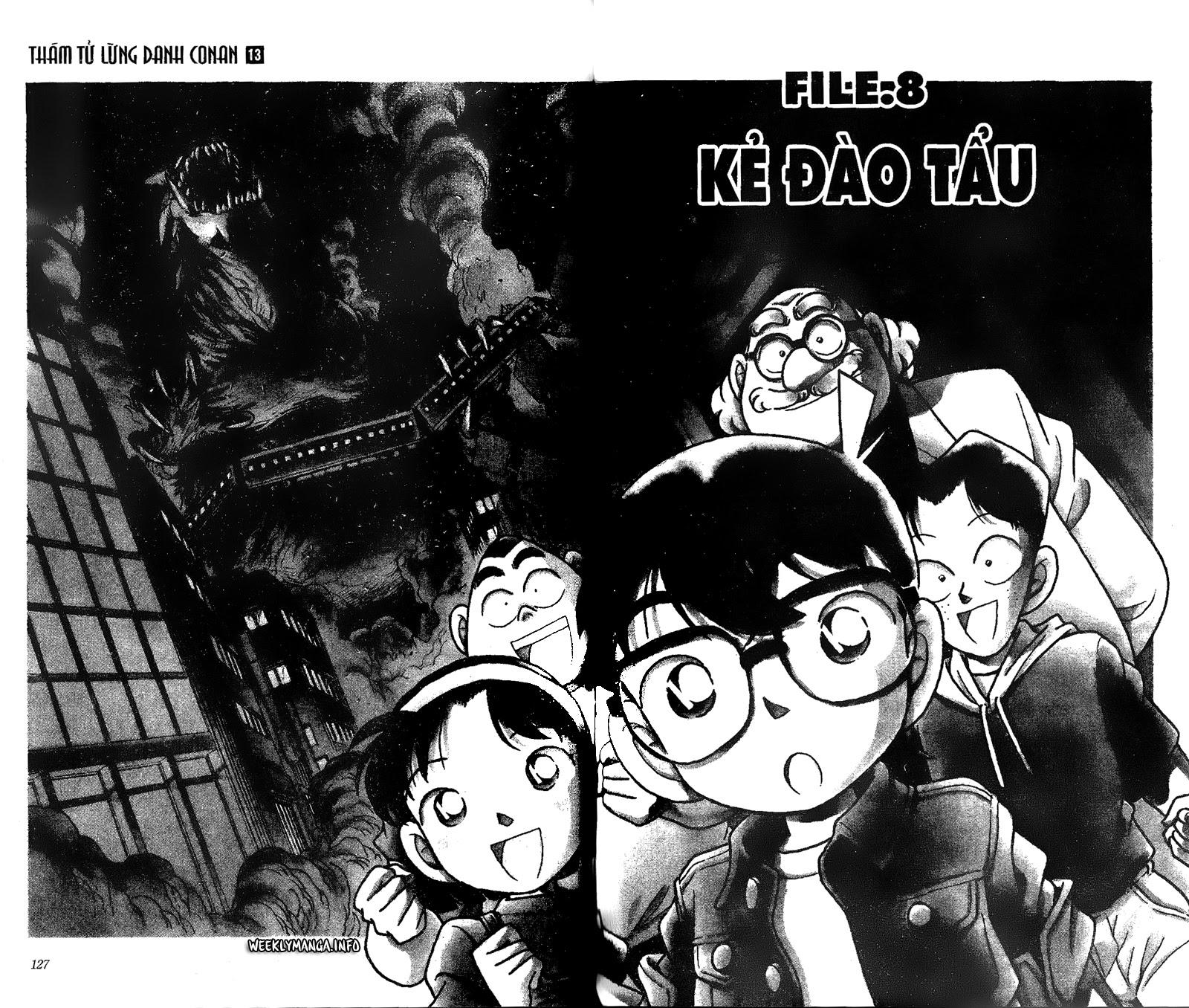 Thám Tử Conan Chap 128 - Next Chap 129