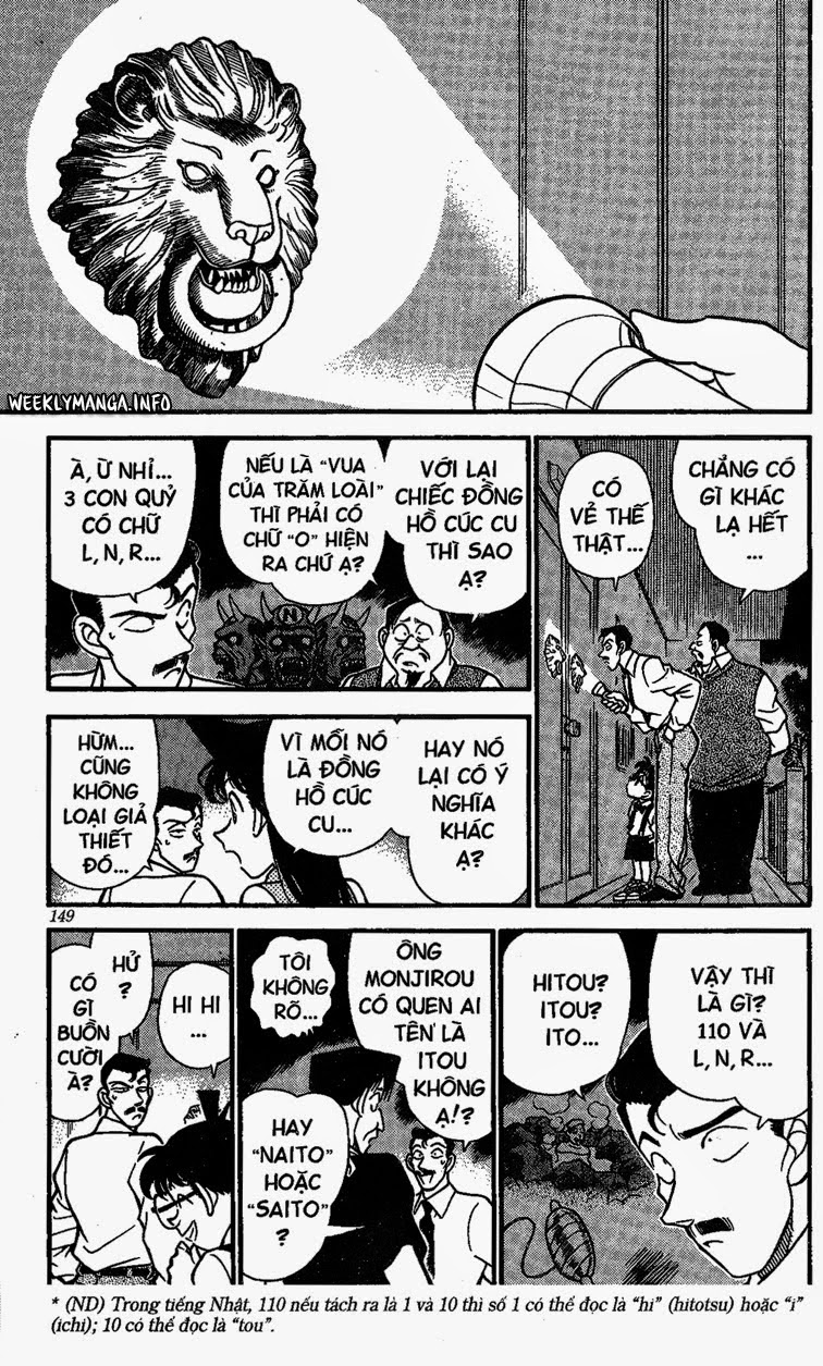 Thám Tử Conan Chap 169 - Next Chap 170