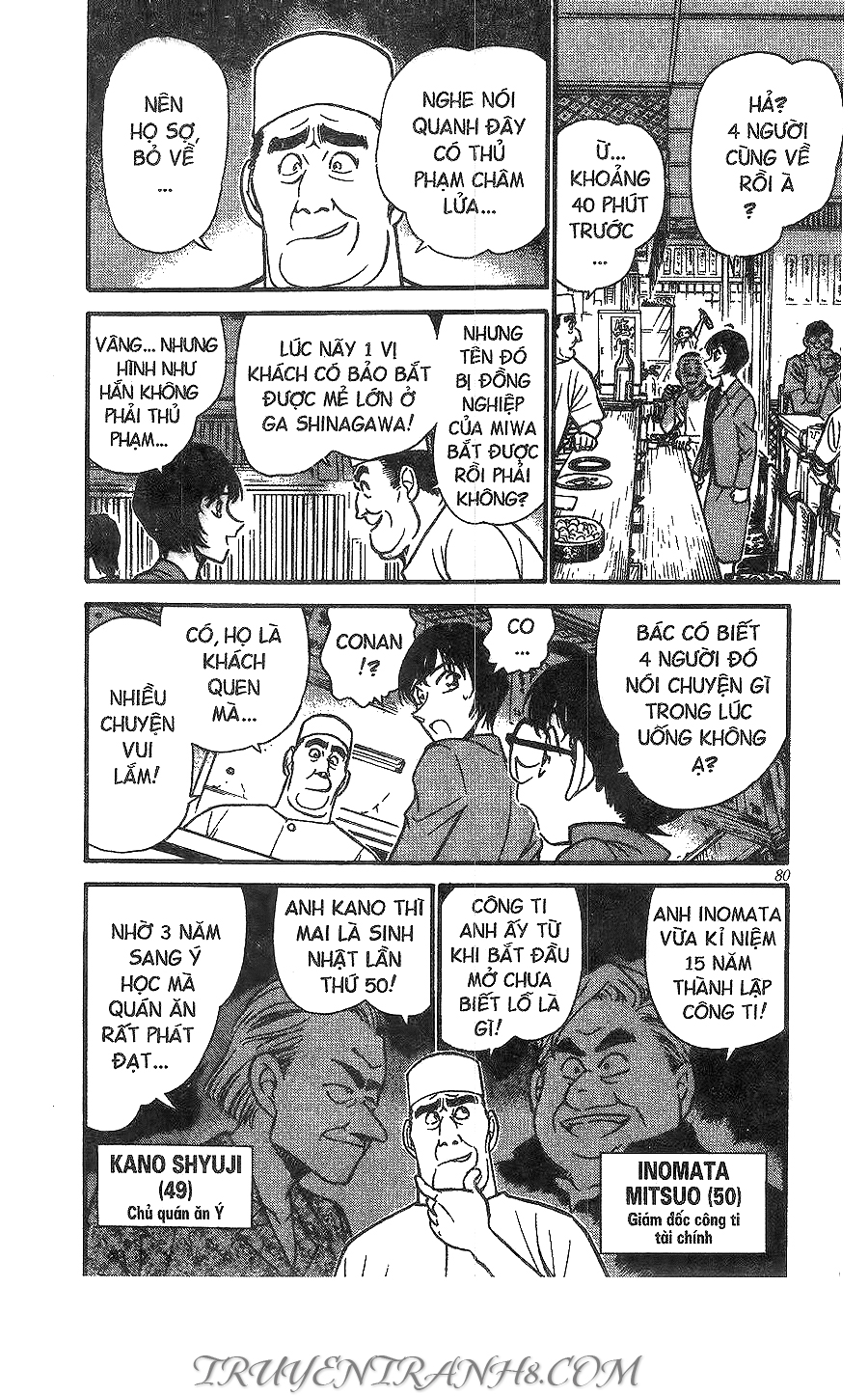 Thám Tử Conan Chap 268 - Next Chap 269