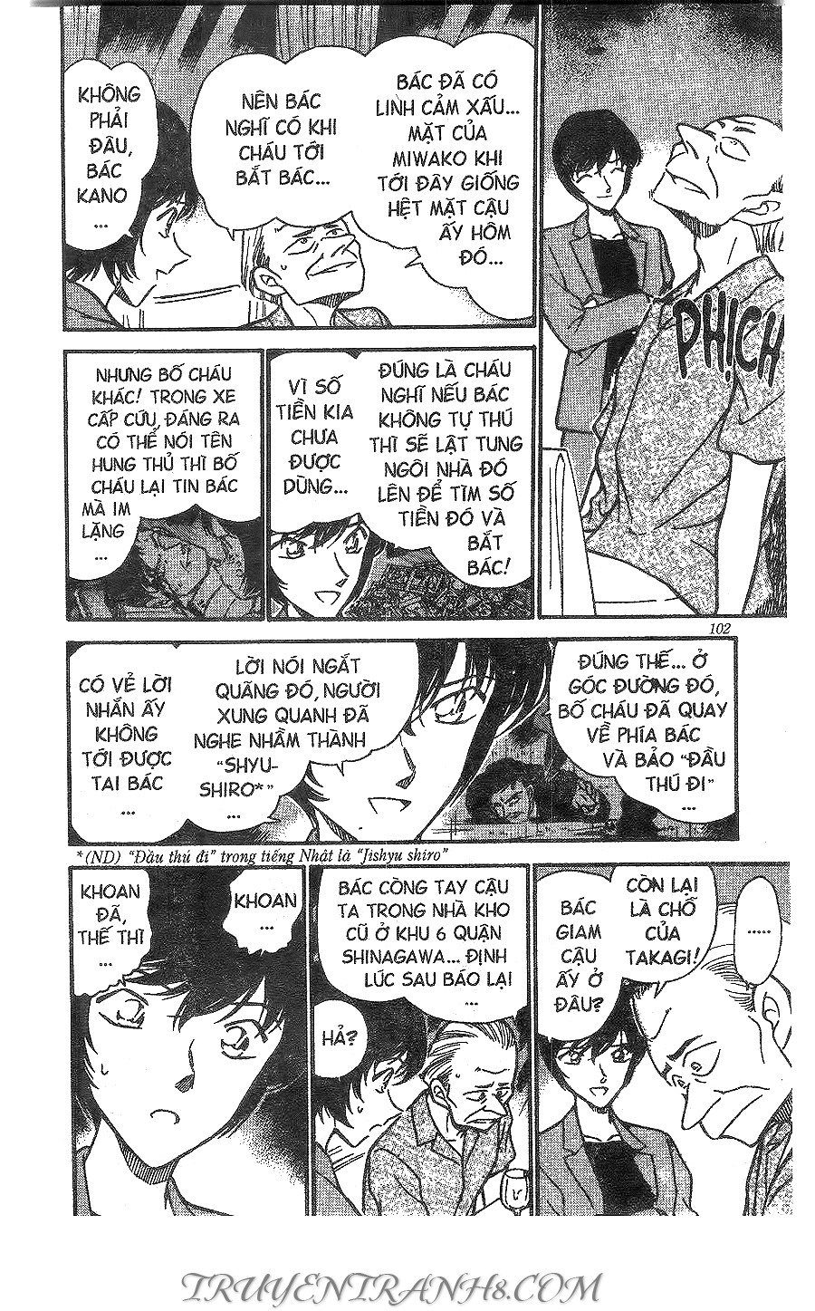 Thám Tử Conan Chap 269 - Next Chap 270