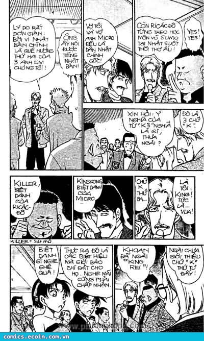 Thám Tử Conan Chap 293 - Next Chap 294