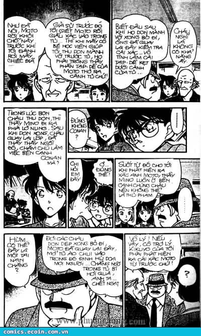 Thám Tử Conan Chap 306 - Next Chap 307