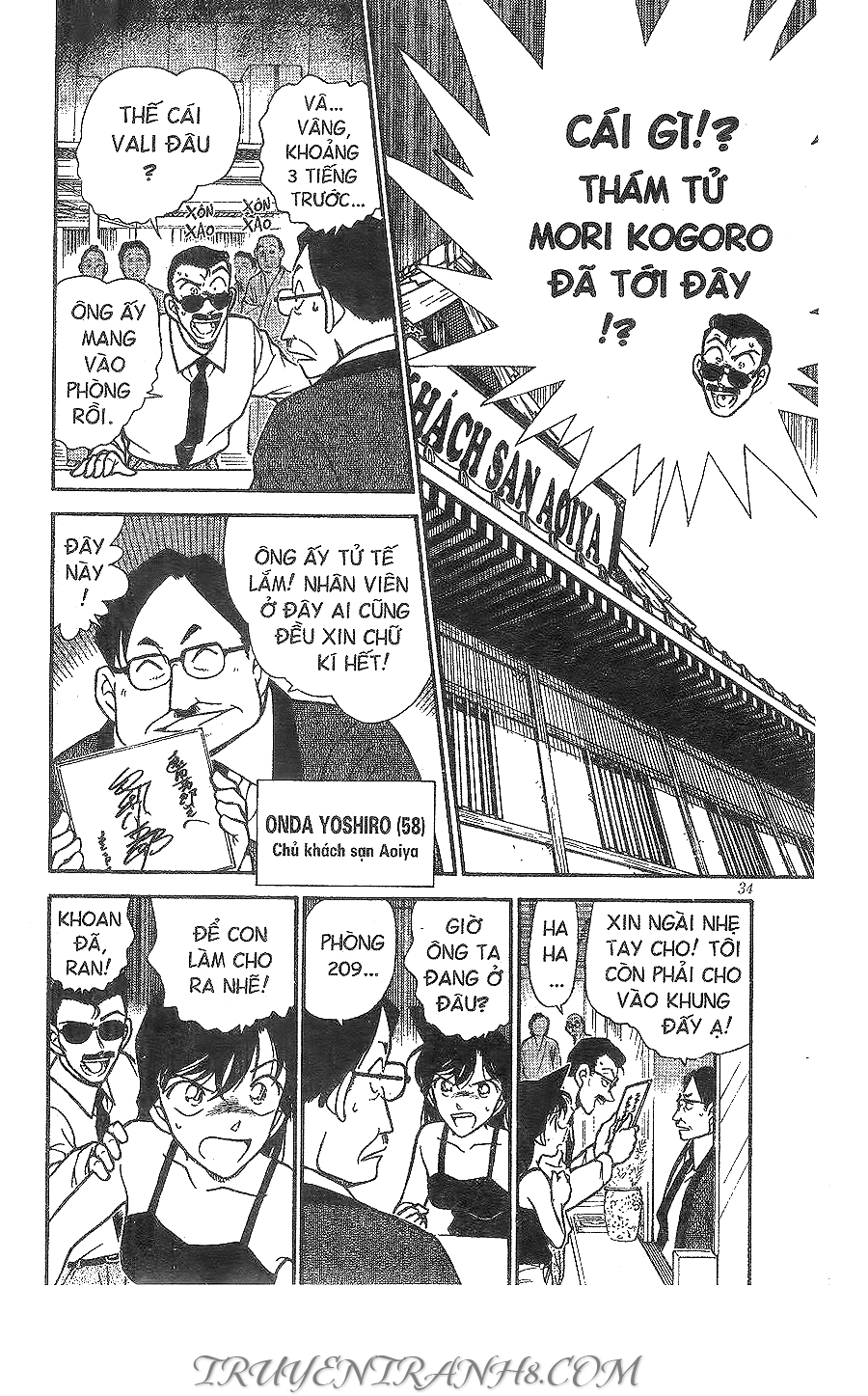 Thám Tử Conan Chap 308 - Next Chap 309