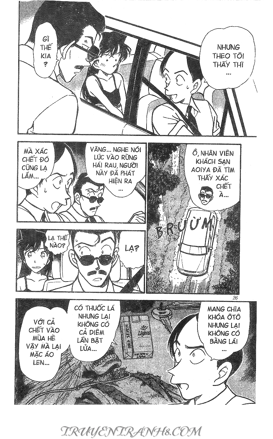 Thám Tử Conan Chap 308 - Next Chap 309