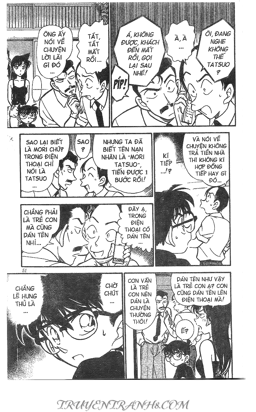 Thám Tử Conan Chap 309 - Next Chap 310