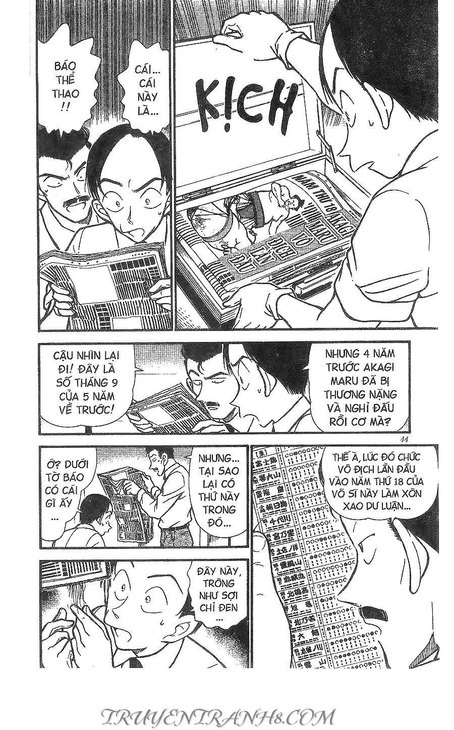 Thám Tử Conan Chap 309 - Next Chap 310