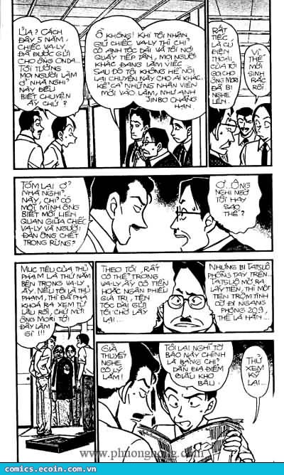 Thám Tử Conan Chap 310 - Next Chap 311