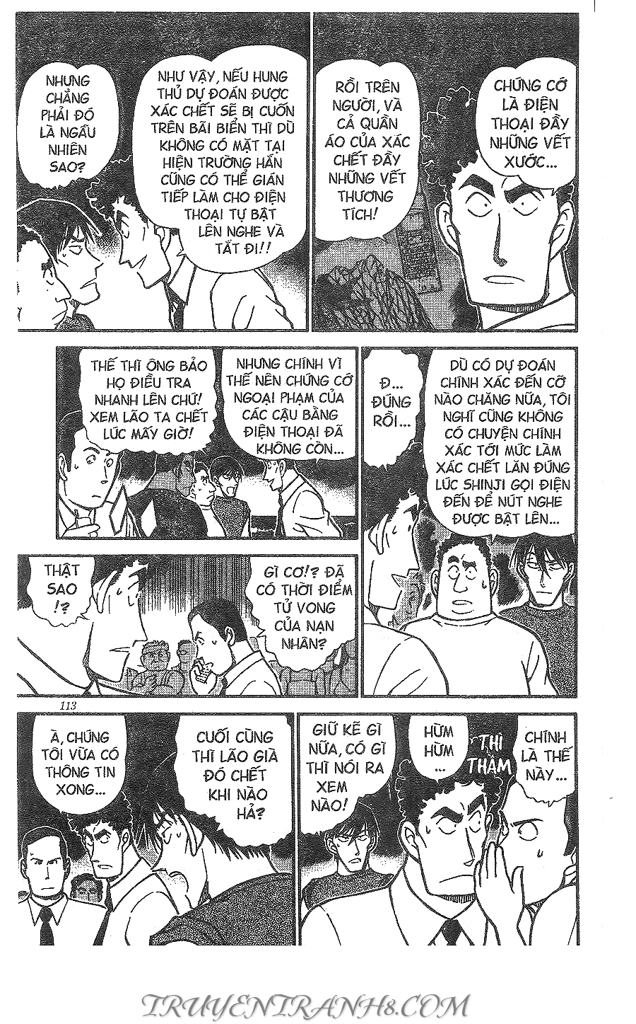 Thám Tử Conan Chap 313 - Next Chap 314