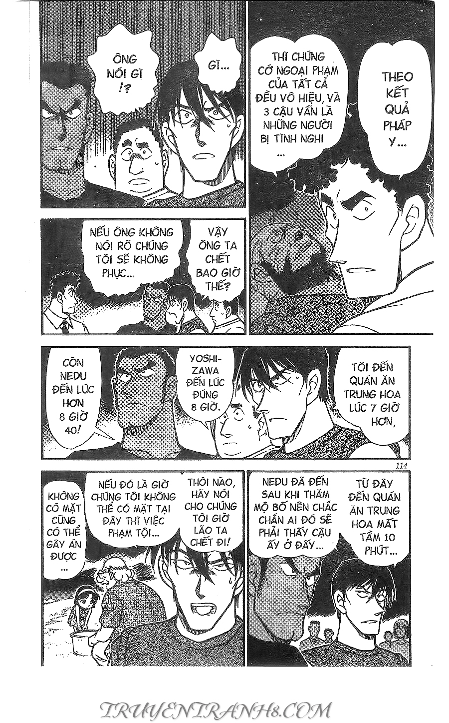 Thám Tử Conan Chap 313 - Next Chap 314