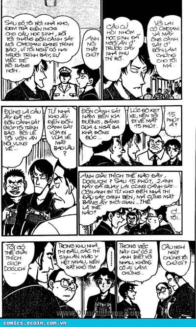 Thám Tử Conan Chap 315 - Next Chap 316