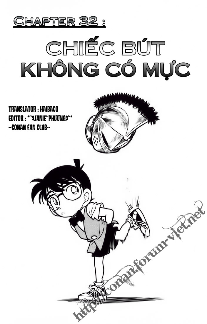 Thám Tử Conan Chap 32 - Next Chap 33