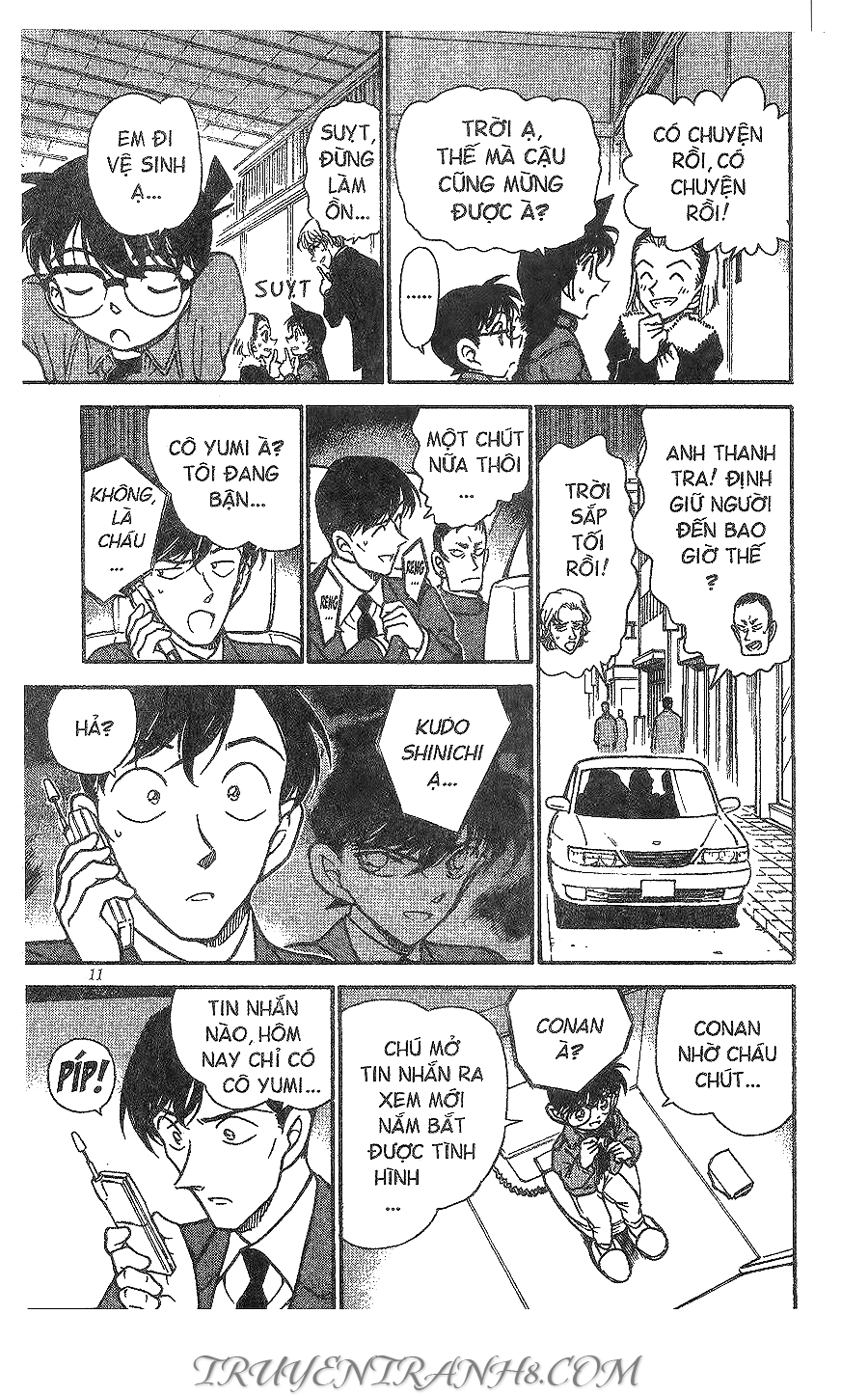 Thám Tử Conan Chap 329 - Next Chap 330