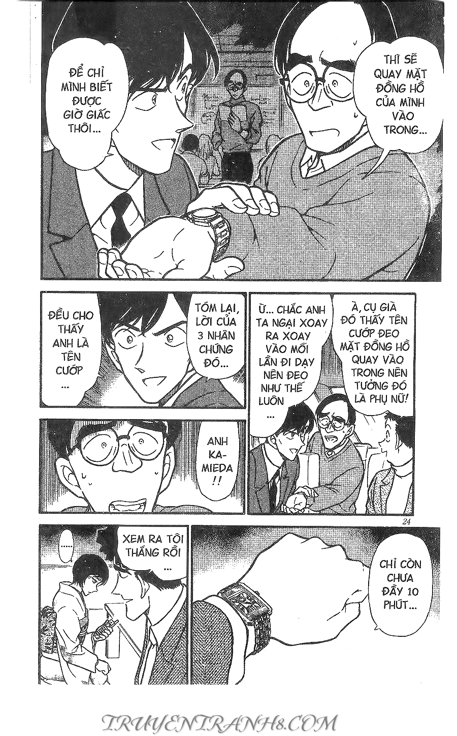 Thám Tử Conan Chap 330 - Next Chap 331