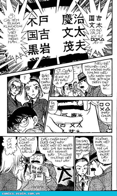 Thám Tử Conan Chap 340 - Next Chap 341