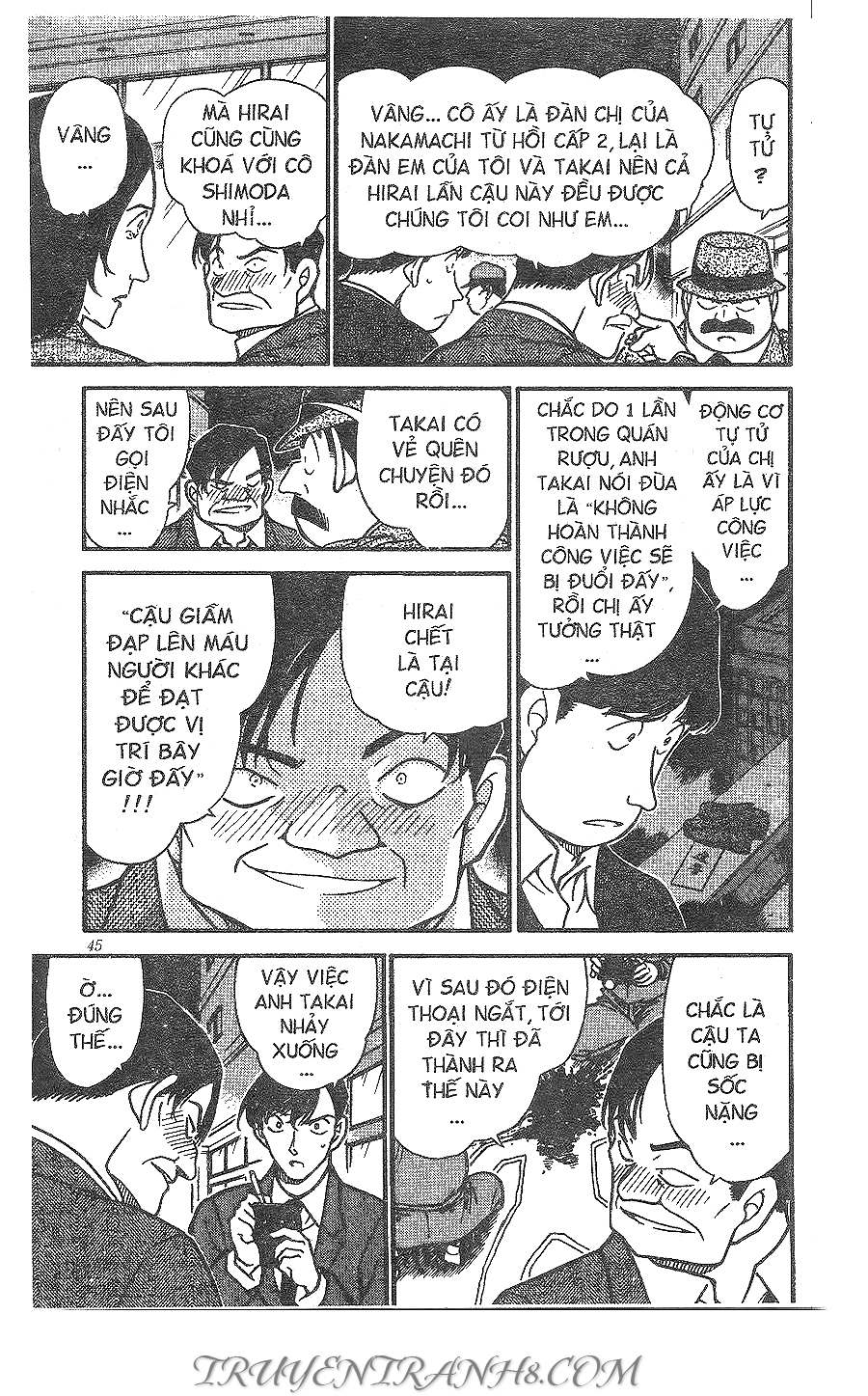 Thám Tử Conan Chap 342 - Next Chap 343