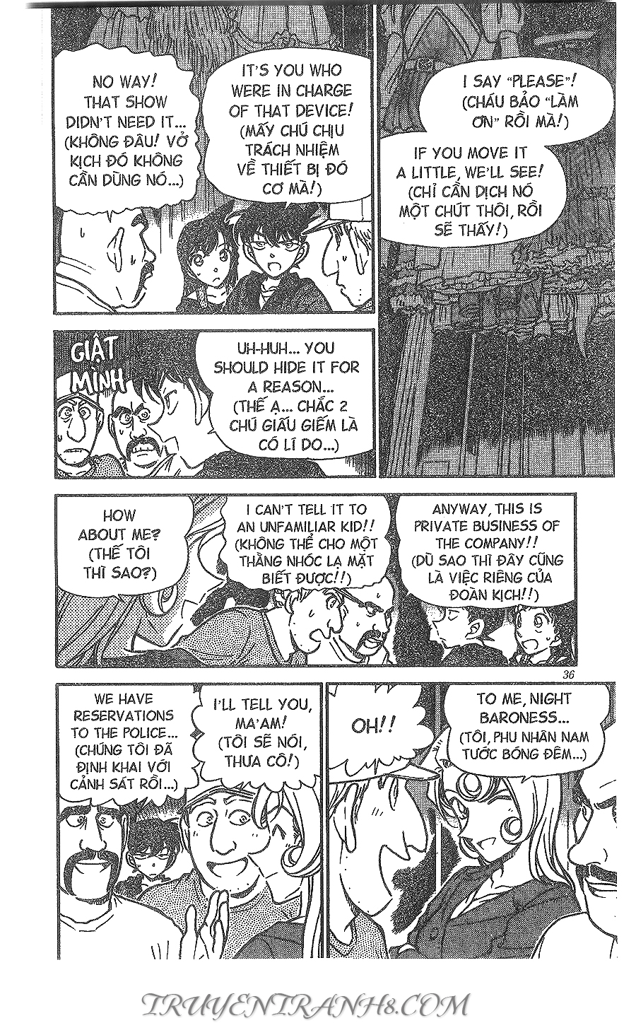 Thám Tử Conan Chap 353 - Next Chap 354