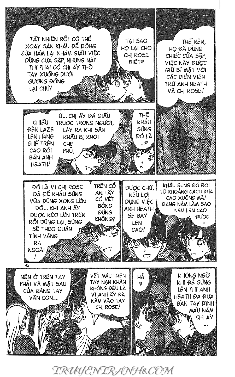 Thám Tử Conan Chap 353 - Next Chap 354
