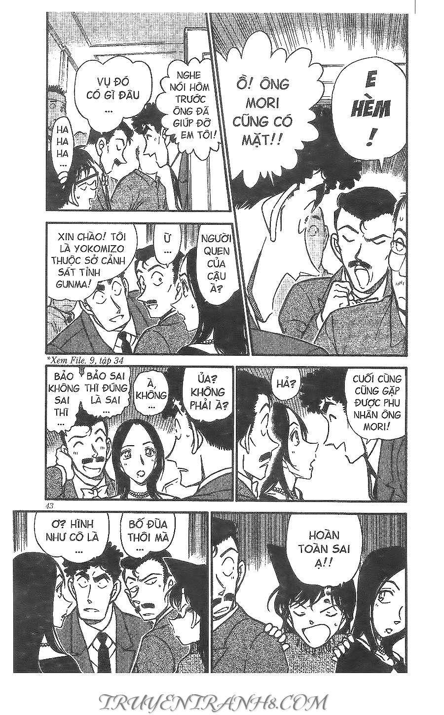 Thám Tử Conan Chap 375 - Next Chap 376