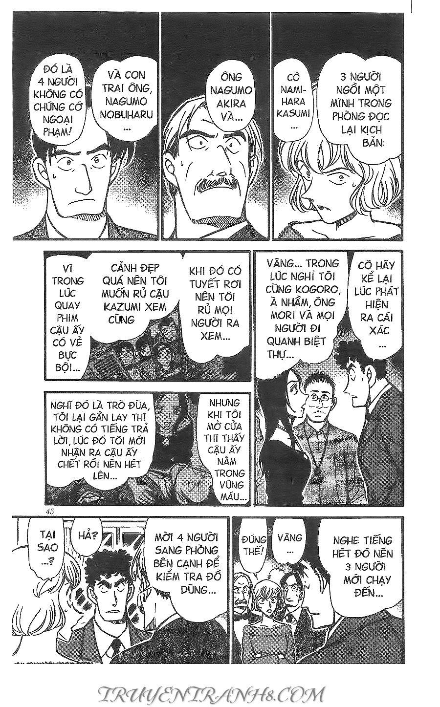 Thám Tử Conan Chap 375 - Next Chap 376