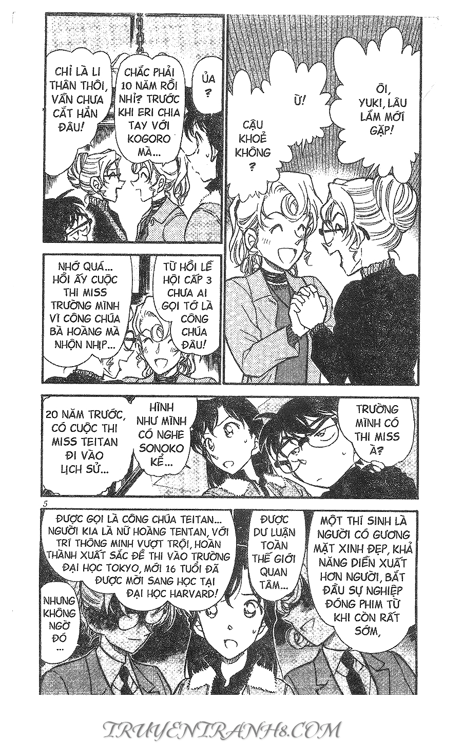 Thám Tử Conan Chap 414 - Next Chap 415