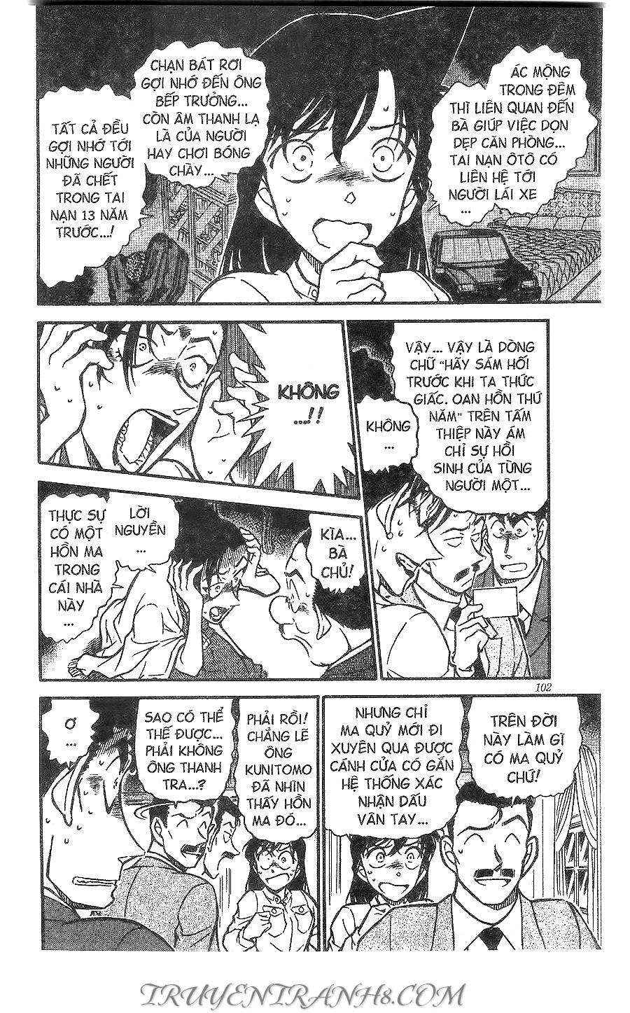 Thám Tử Conan Chap 496 - Next Chap 497