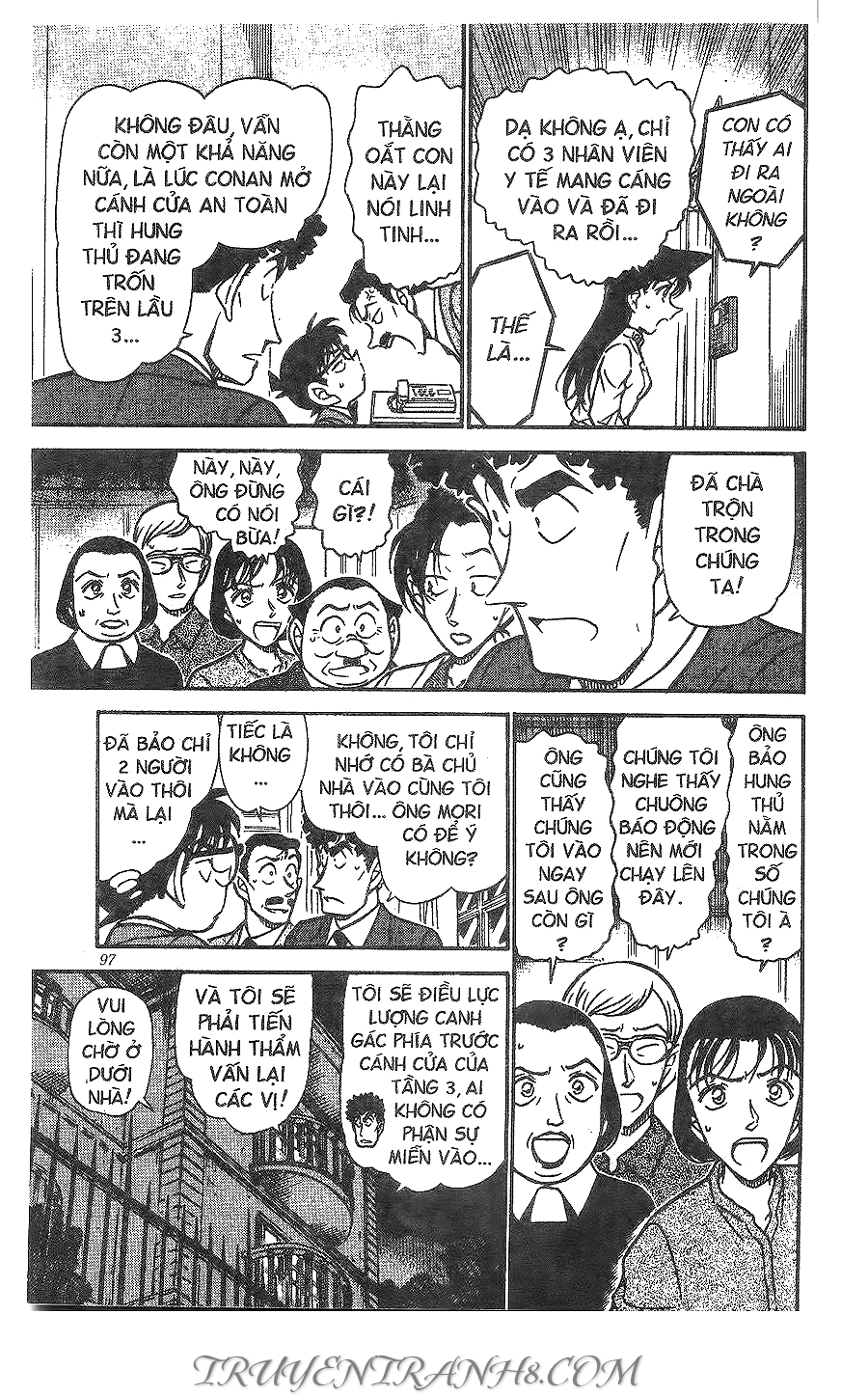 Thám Tử Conan Chap 496 - Next Chap 497