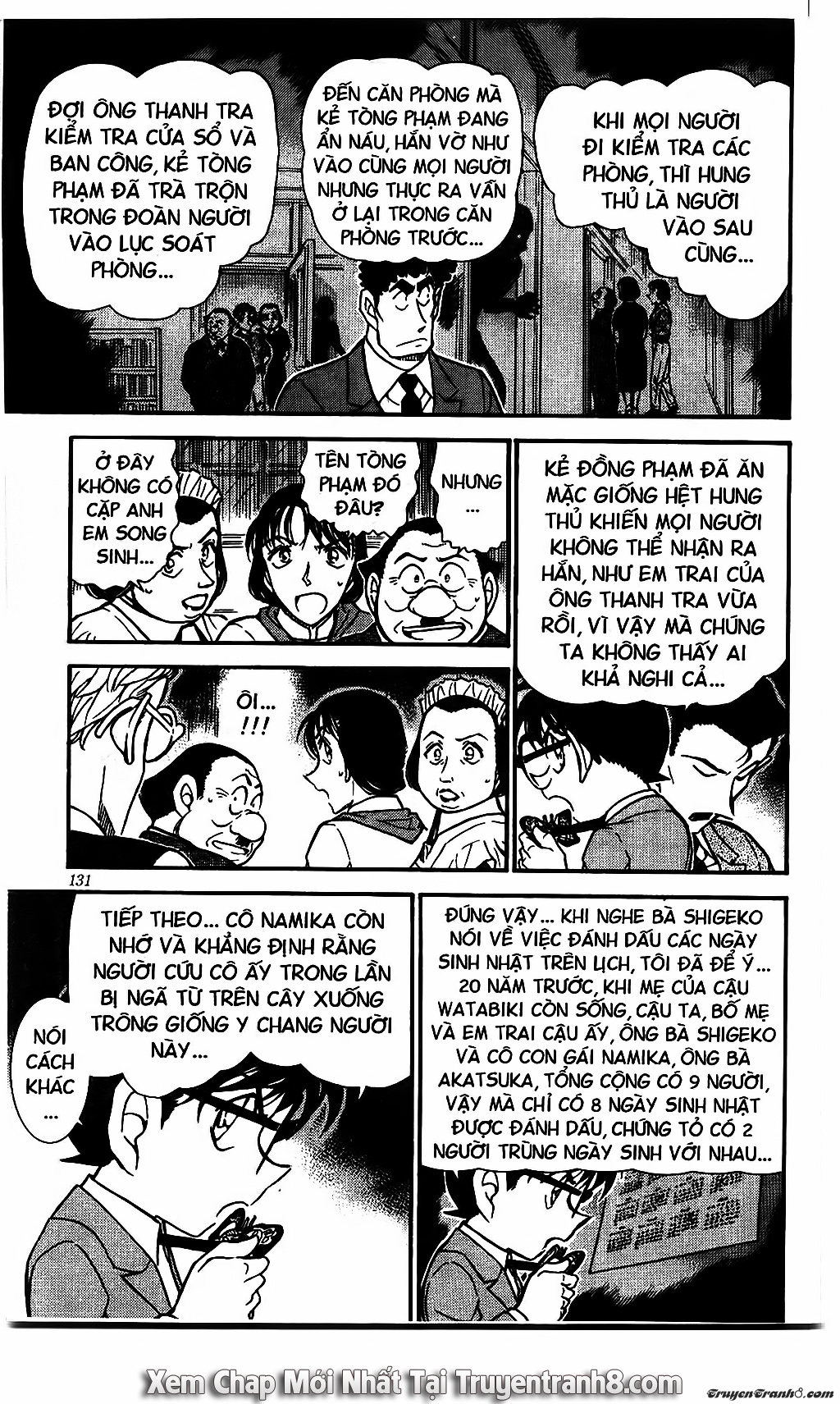 Thám Tử Conan Chap 498 - Next Chap 499